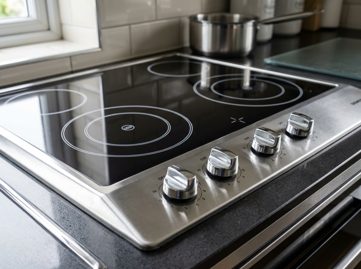 Stovetop heavy grease removal — before and after — after